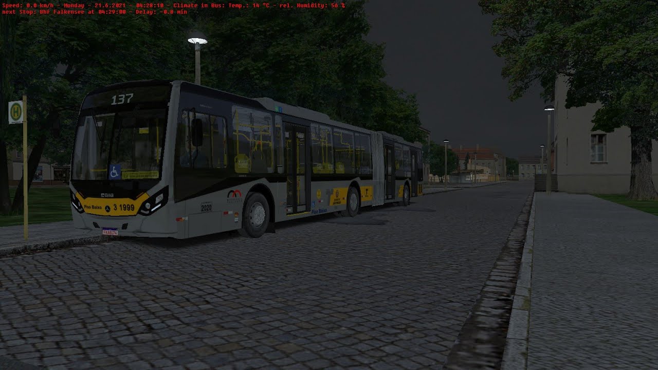 OMSI 2 | Caio Millennium - MB O-500UA | Linha 137 | Mapa Berlin Spandau