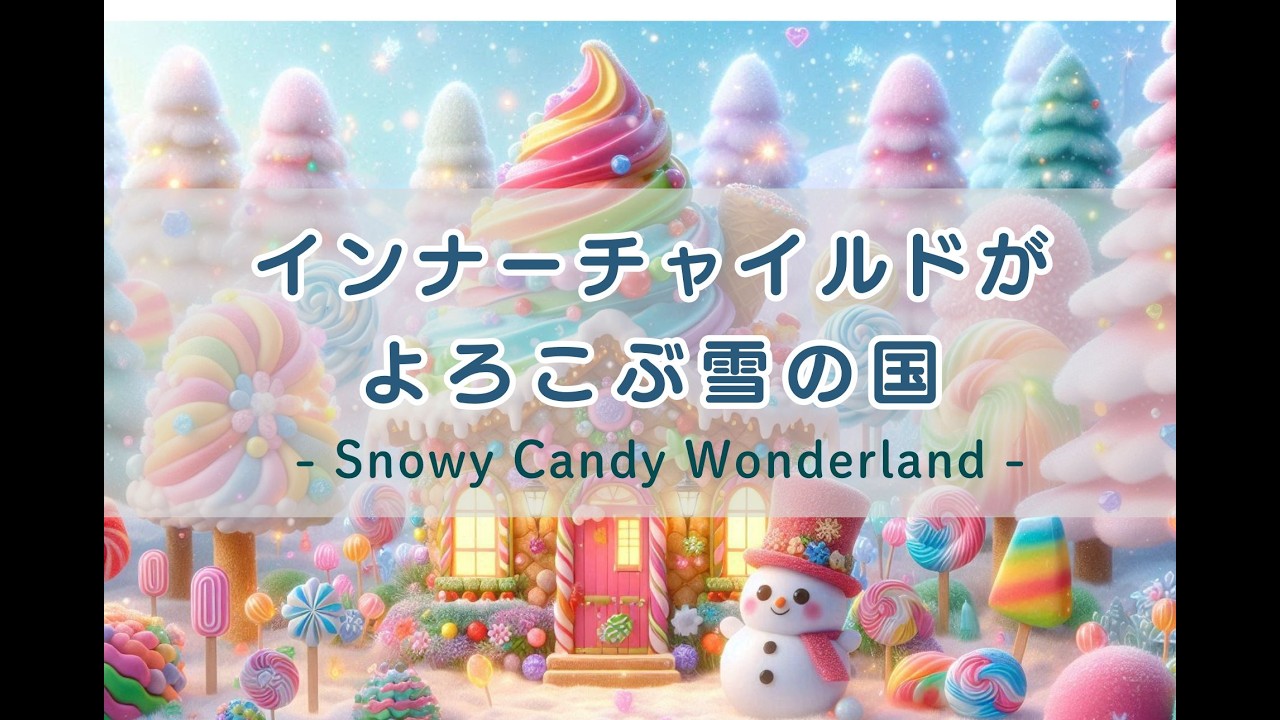 インナーチャイルドがよろこぶ雪の国  - Snowy Candy Wonderland -