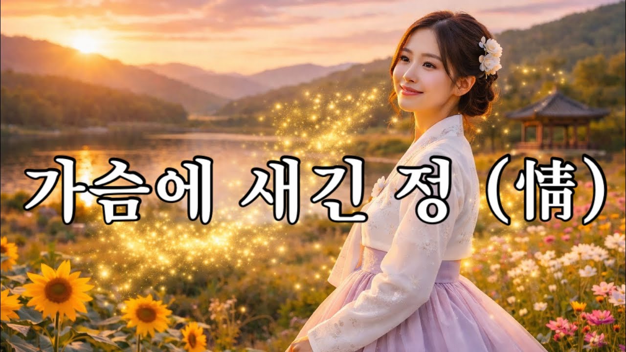 감성적인 노래 | 가슴에 새긴 정 | #케이팝 #K-pop #트로 트 #노래 #가요 #대중가요 #한국음악 #감성트로트 #trot #6070 