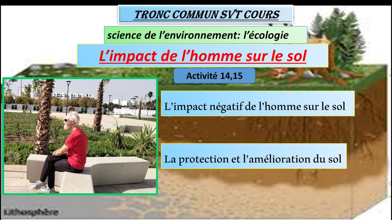 L’impact de l’homme sur le sol