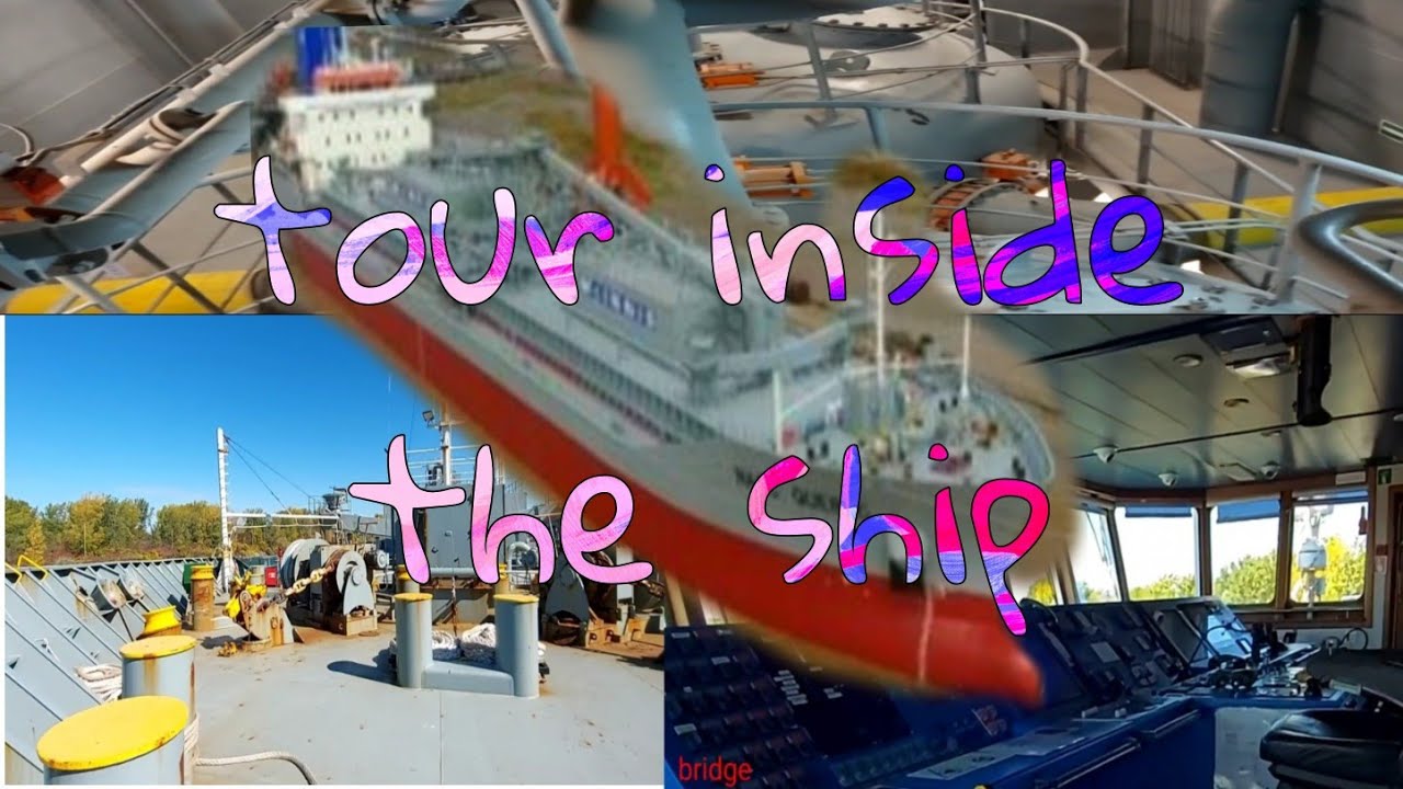 ship's tour,  Cement Carrier ship