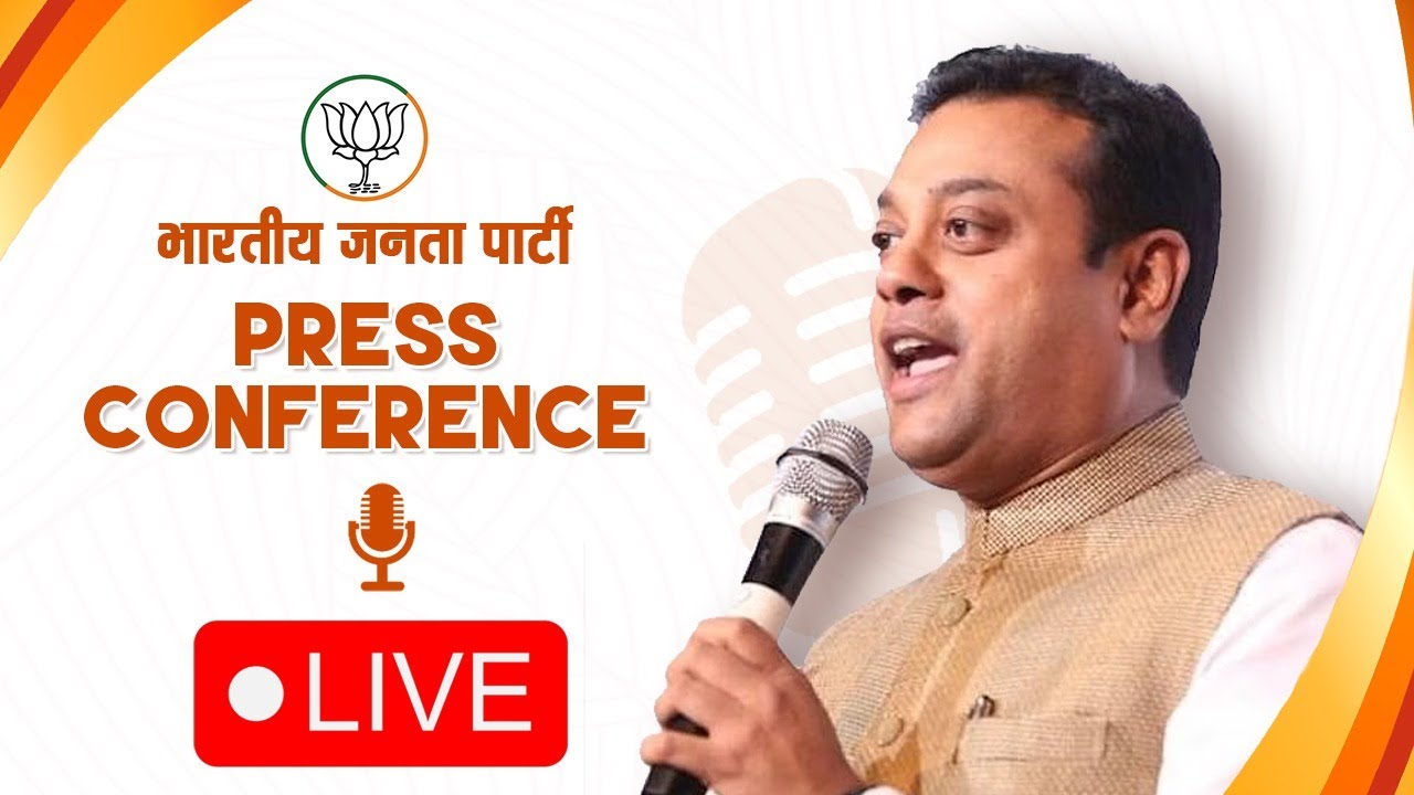 LIVE: BJP National Spokesperson Dr. Sambit Patra Addresses Press Conference At BJP HQ, New Delhi