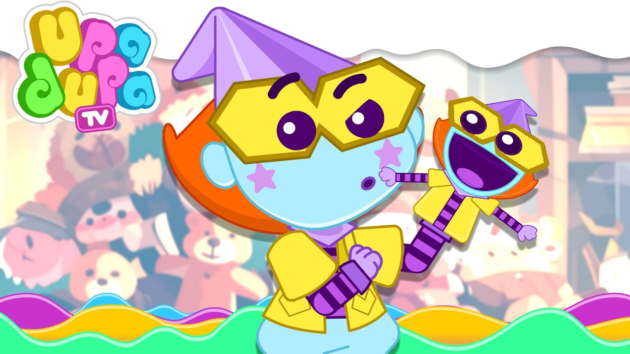 Desenhando PALHAÇO, BONECA e URSO! Mago das Formas ep.10 - Quarto de Brinquedo #mago