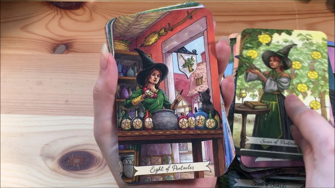 Unboxing 3 Witchy Tarot Decks! // Everyday Witch Tarot, Pagan Tarot, & Witches' Wisdom Oracle
