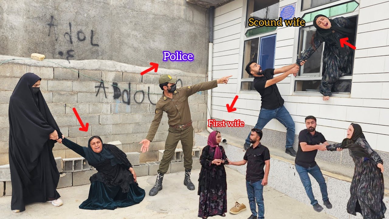 Police at home: Mother-in-law arrested and second wife's shocking escape
