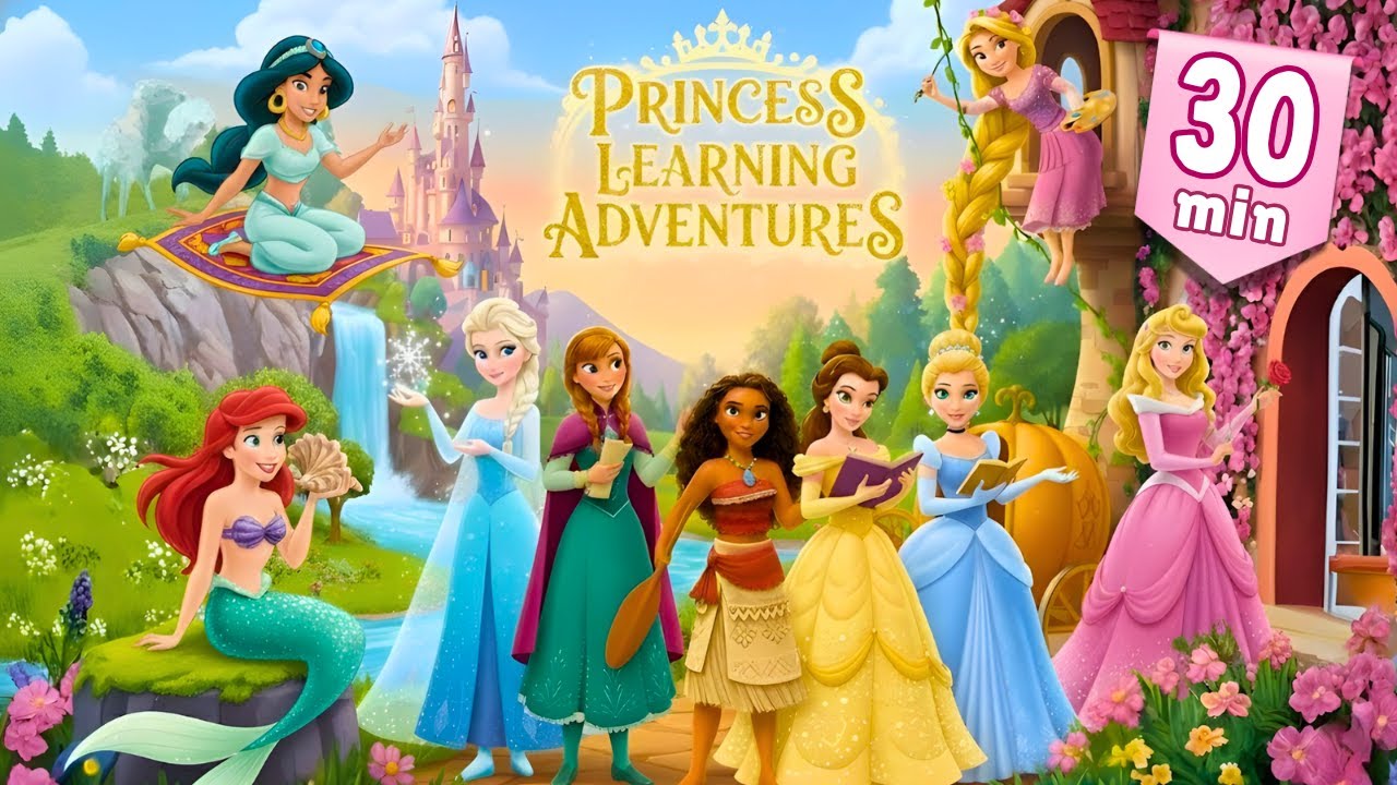 Princess Songs for Kids | Fun Learning Collection | Dance Along Nursery Rhymes
