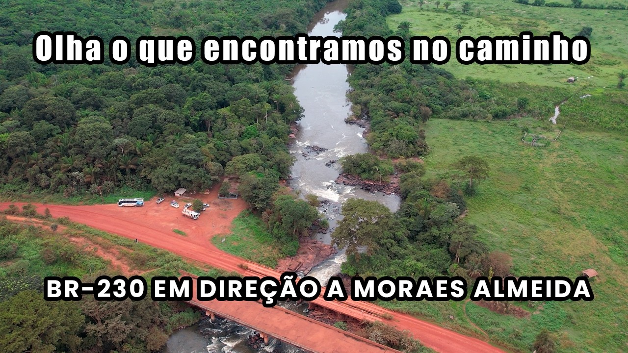 Viajando na BR-230 em direção a Moraes Almeida