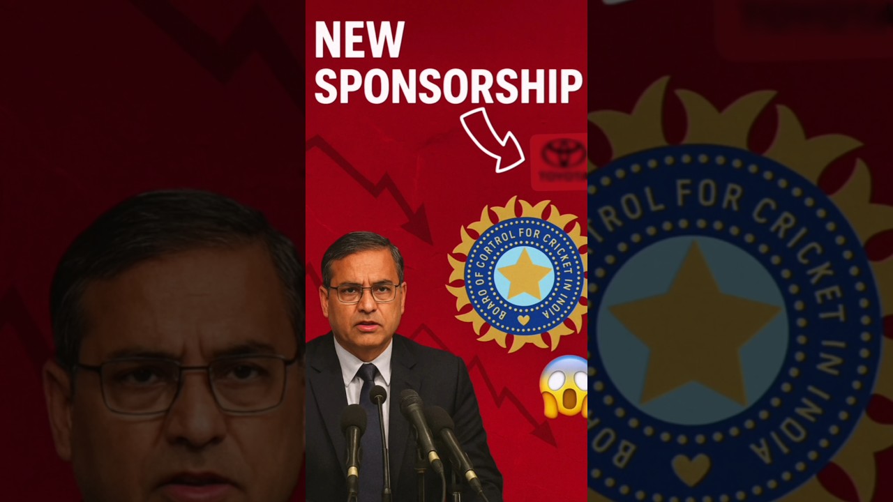 BCCI's new sponser company reavelaed 😱