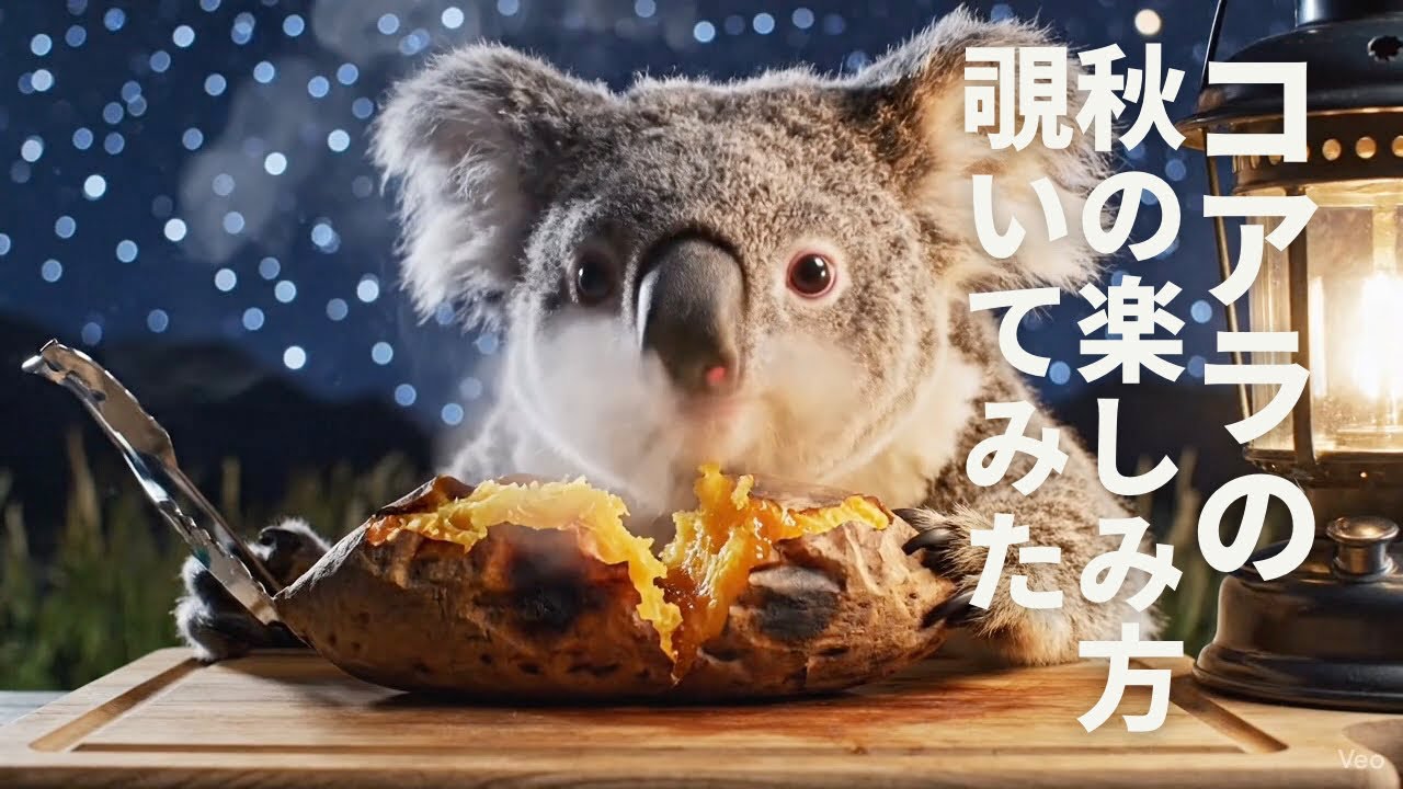 コアラの秋の楽しみ方、覗いてみた