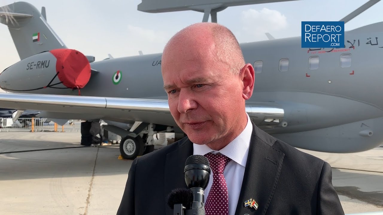 Saab's Johansson on UAE GlobalEye Order, Priorities, Gripen E & A26 Update
