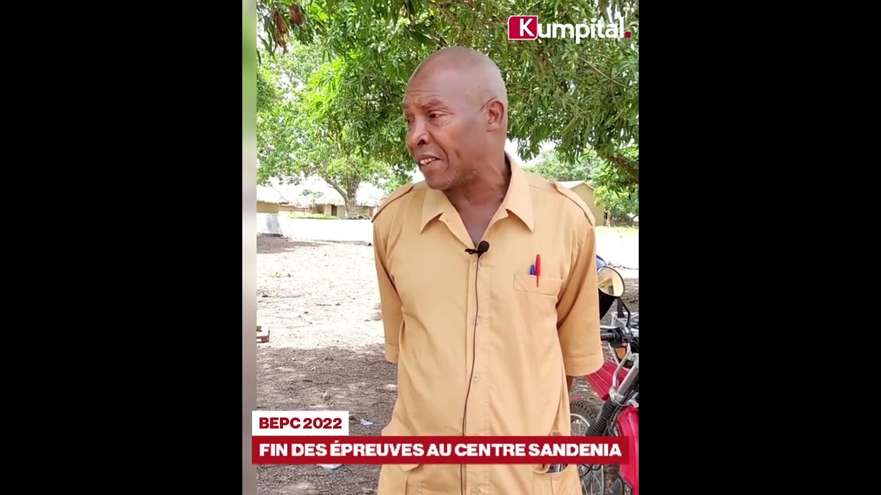 BEPC 2022: Fin des &eacute;preuves au centre Sandenia