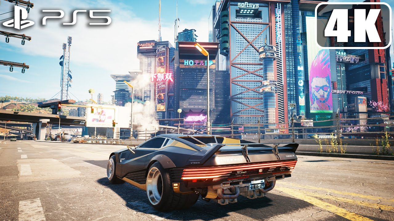 Cyberpunk 2077 PS5 Gameplay [4K 60FPS]