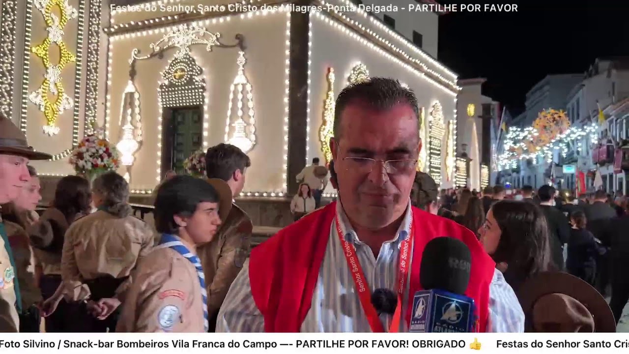 Recolher da Procissão do Senhor Santo Cristo dos Milagres - Ponta Delgada