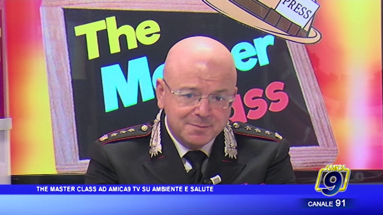 The Master Class ad Amica9 TV su Ambiente e Salute