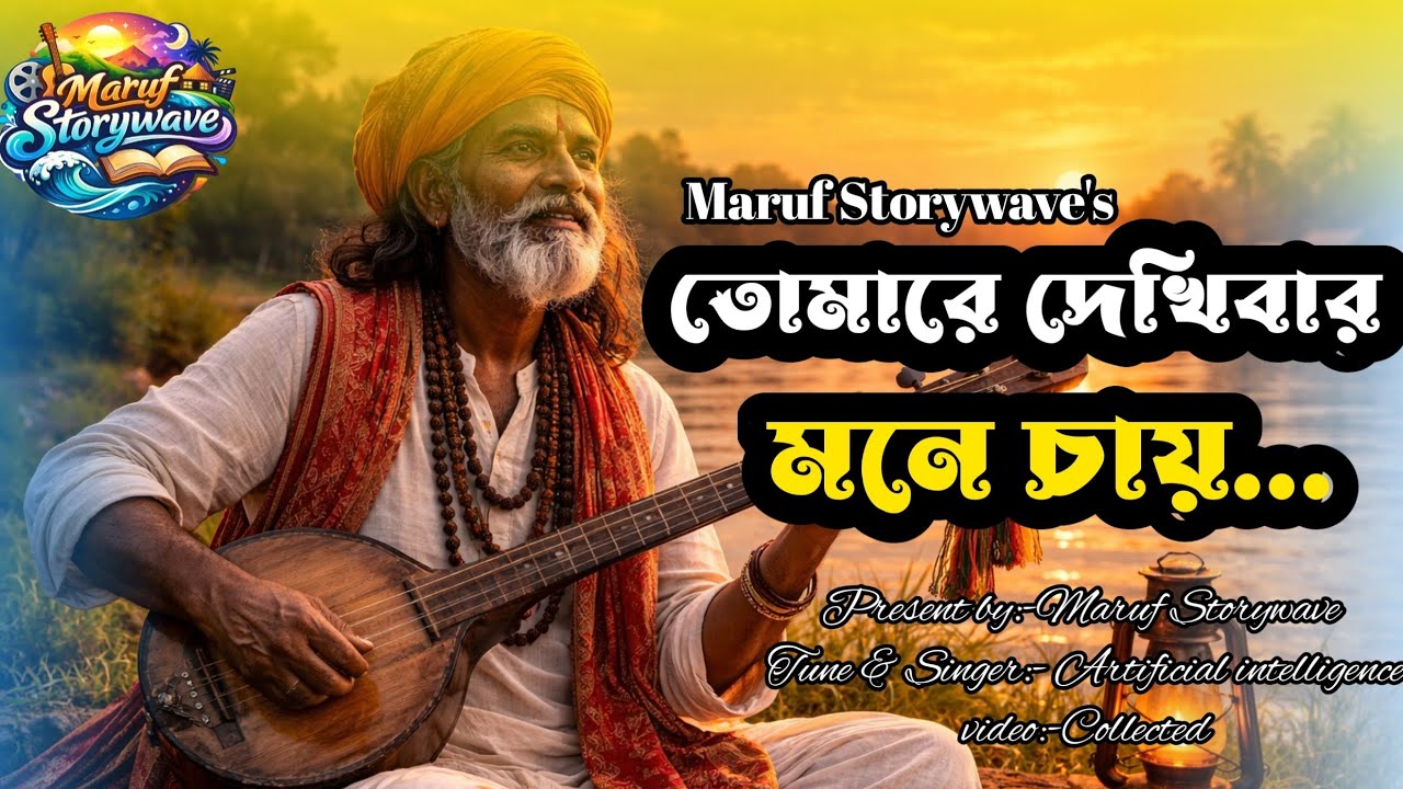 Tomare Dekhibar Mone Chay | তোমারে দেখিবার মনে চায় | Bangla New Fulk Song 2026 | Maruf Storywave 