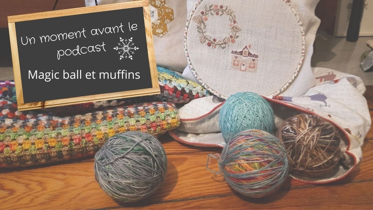 Un moment avant le podcast Magic balls et muffins
