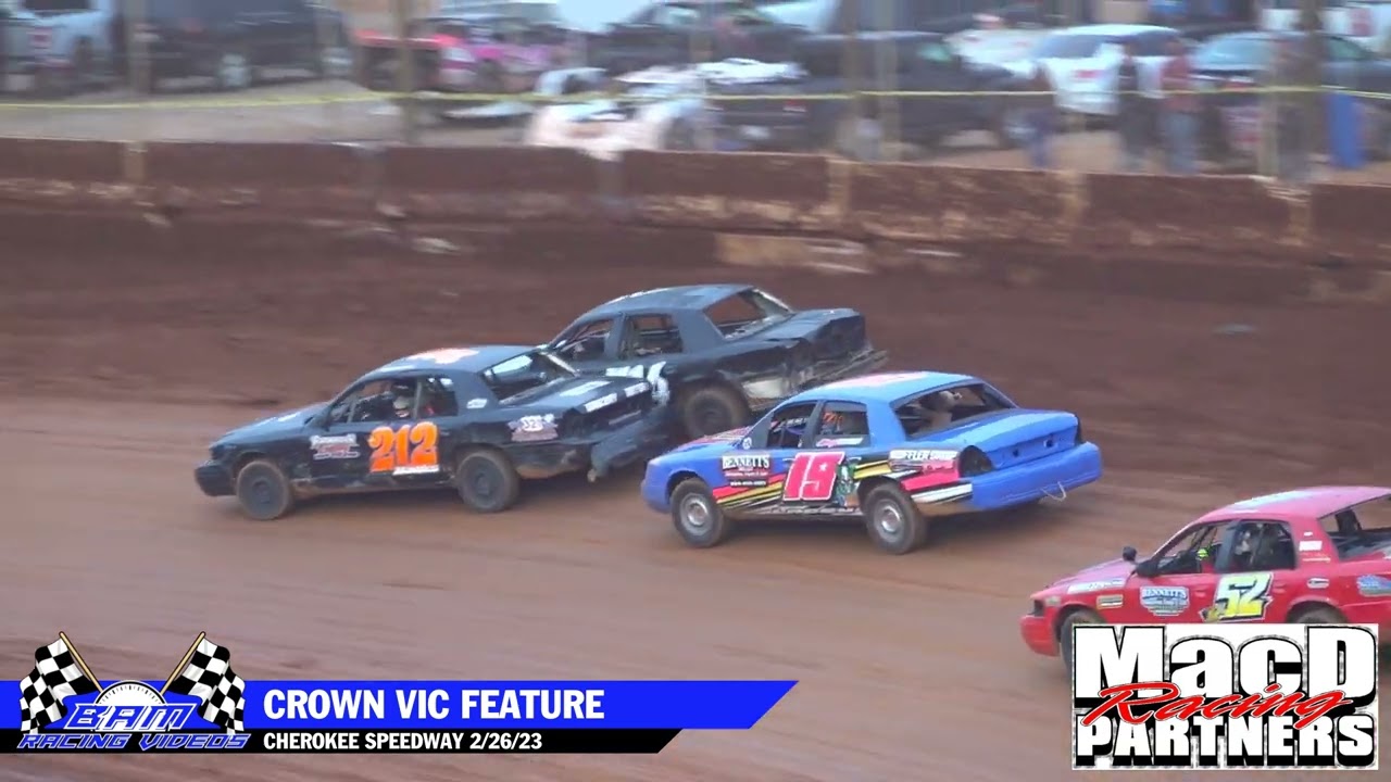 Crown Vic Feature - Cherokee Speedway 2/26/23