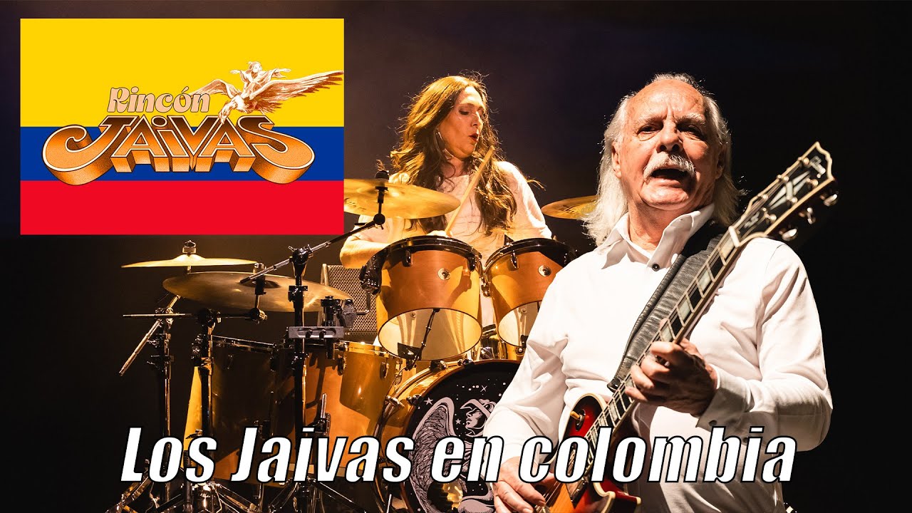 Los Jaivas en Colombia! asi fue nuestro viaje