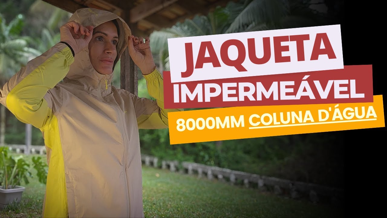 JAQUETA ANORAK CORTA VENTO IMPERME&Aacute;VEL THUNDER \ @GalapagosOutdoor