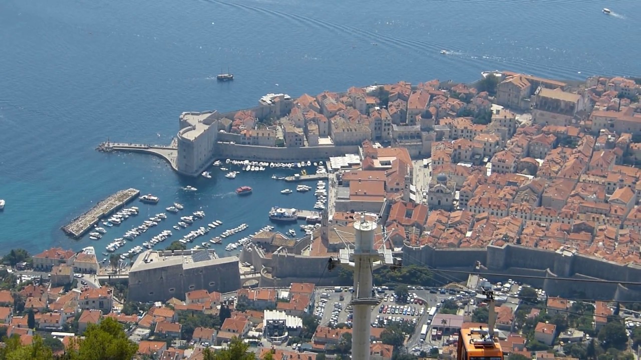 Kroatien Dubrovnik Seilbahn
