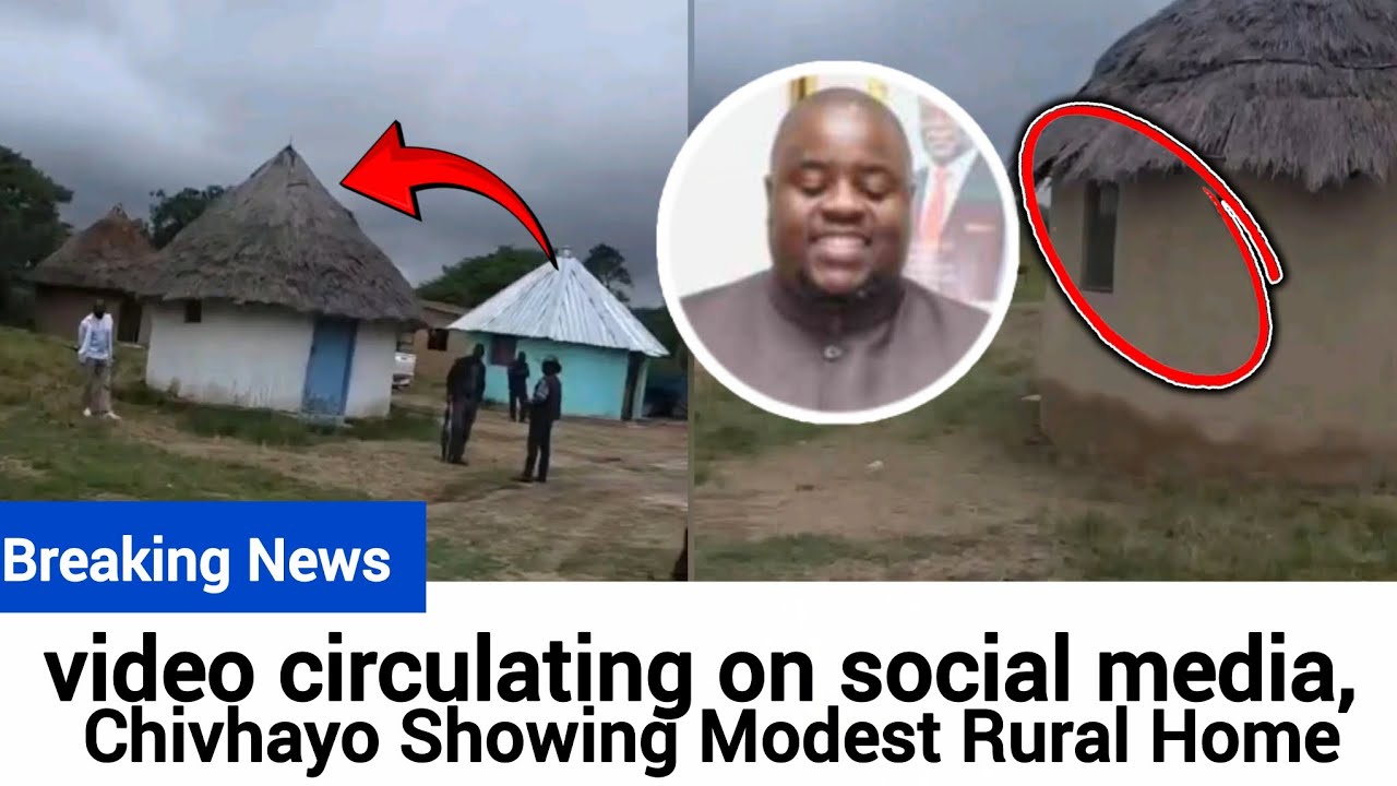 Watch🥵Zanu-PF Panic after Video Circulating on social media Chivayo Showing Modest Rural Home🇿🇼🔥