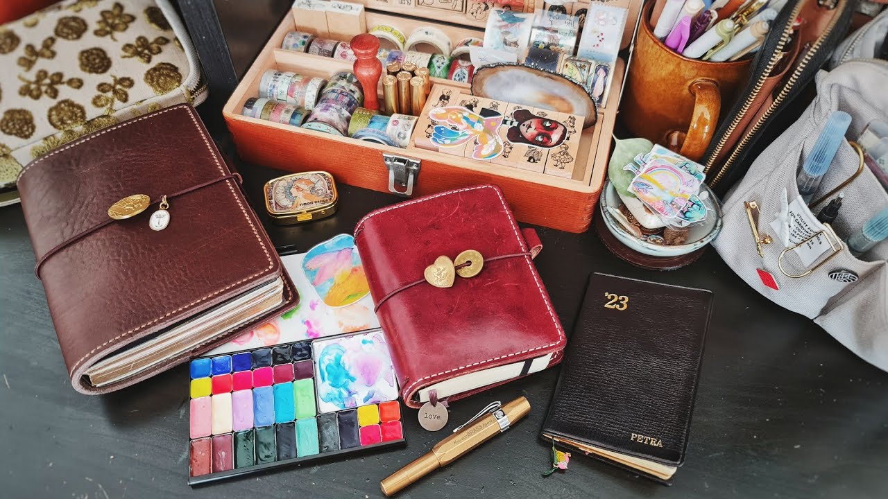 How to Watercolor in a Pocket Moleskine +What's going on in my Nolty & @SterlingInk Common Planner