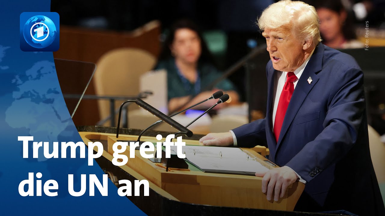 🌍 tagesschau24 Top-Thema, 23.09.2025 | Nach der Trump-Rede vor UN-Vollversammlung