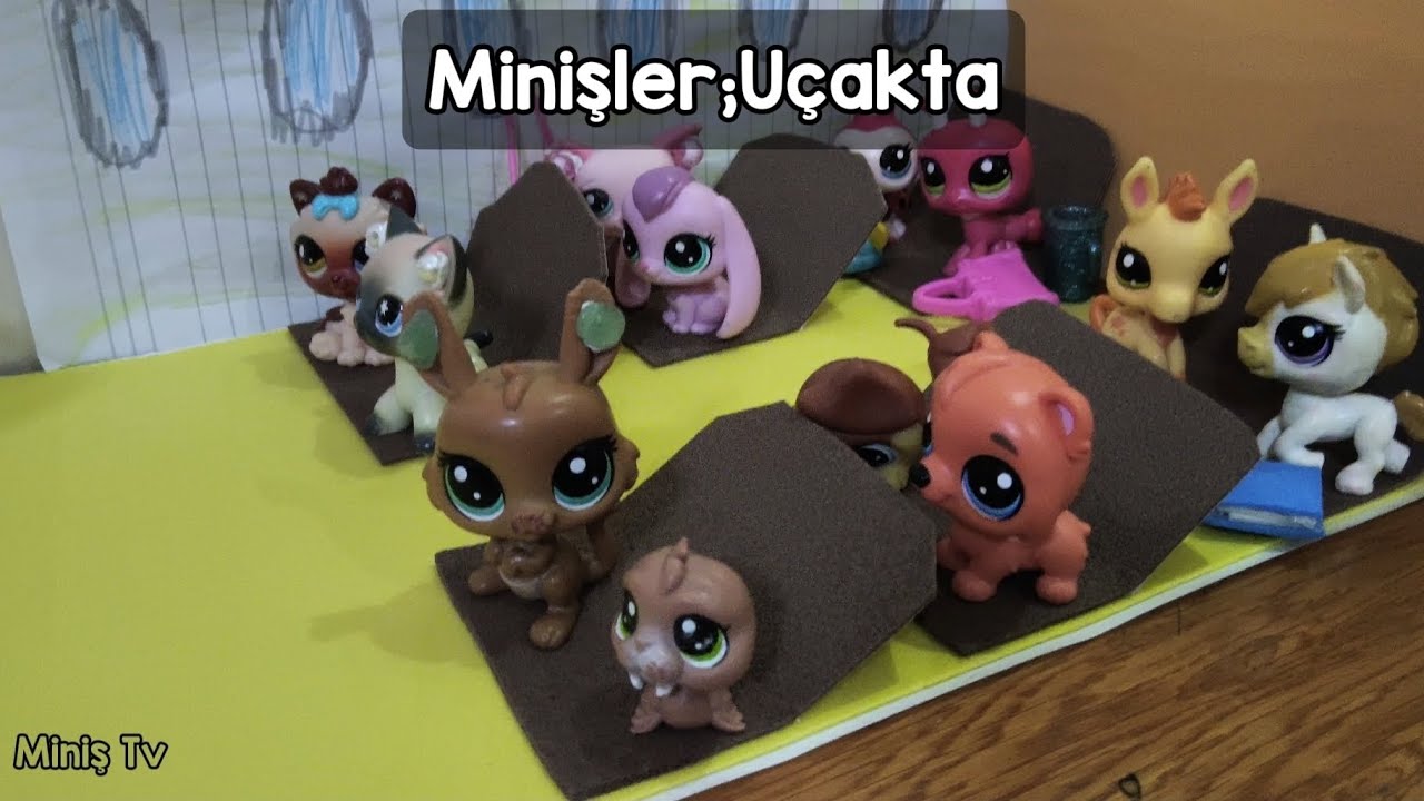 Minişler;Uçakta🛫👩🏻‍✈️|| Miniş Tv ||