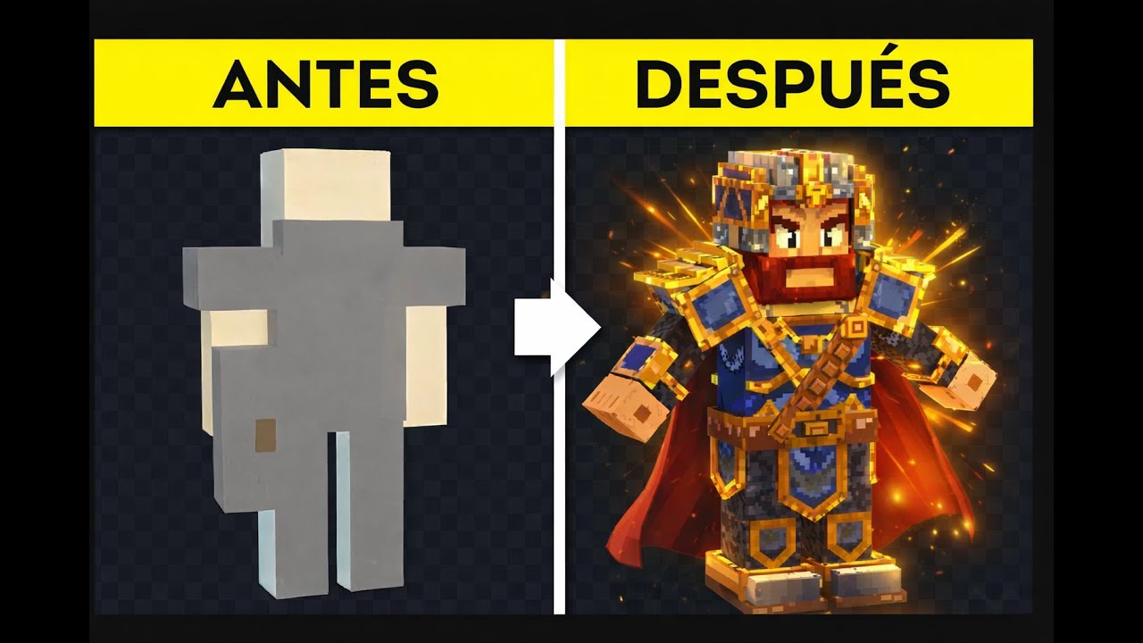 COMO CREAR TU PERSONAJE DE HYTALE EN BLOCKBENCH DESDE 0 SIN EXPERIENCIA