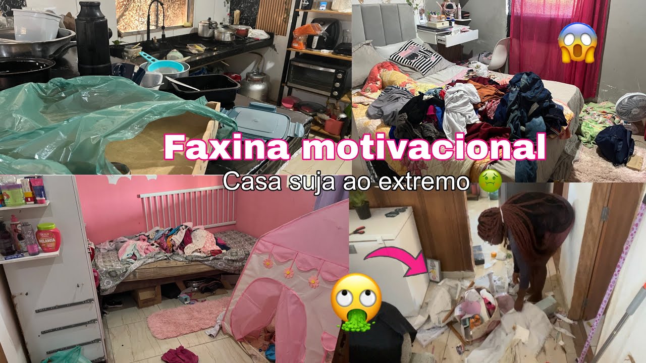 15 Dias sem faxina essa casa, tava uma zona 😱🥵|Faxina motivacional