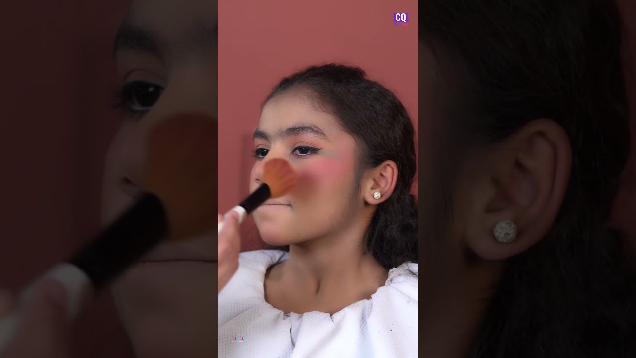 Soft Glam Teenage Makeup | Fairy Glow Makeover ✨💚 | CQ Beauty Salon 