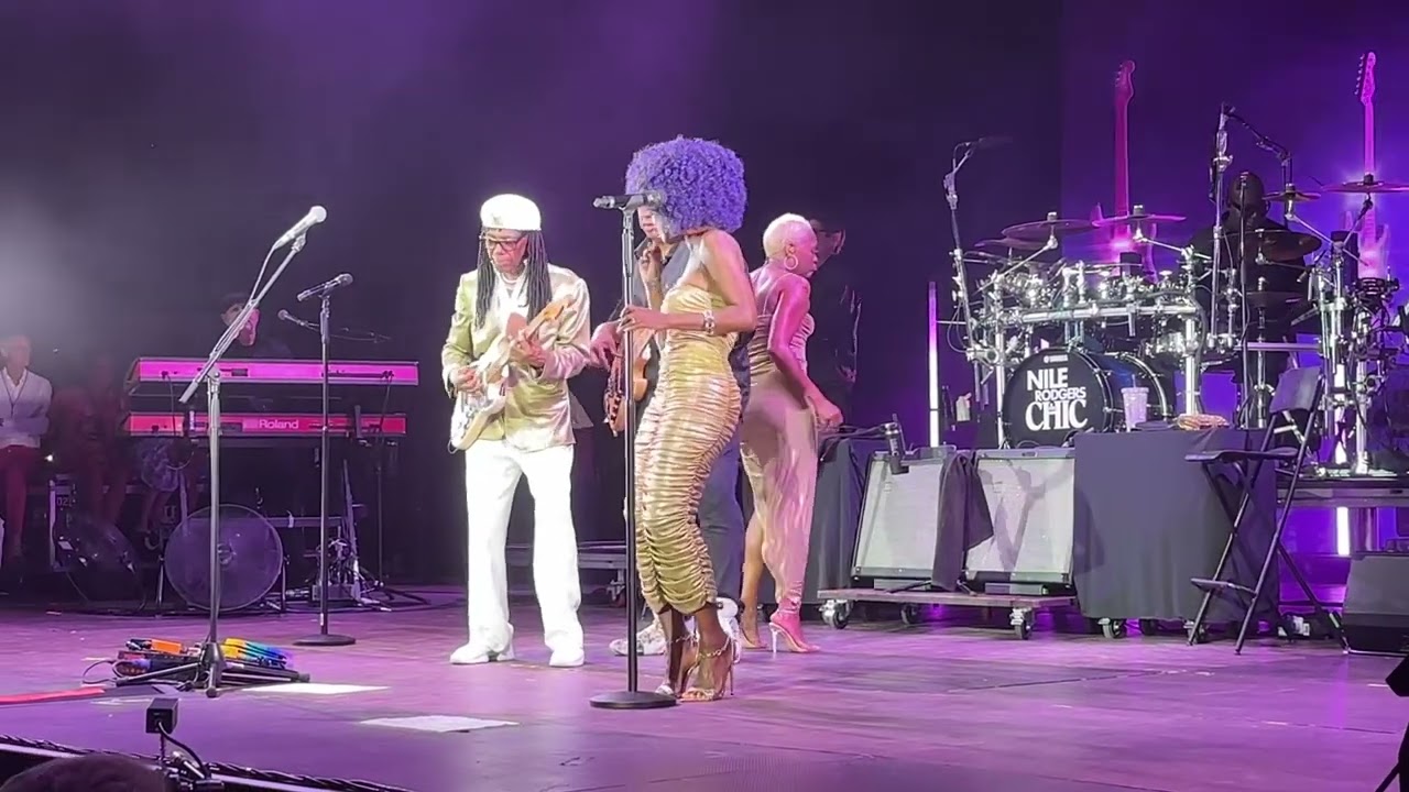 Nile Rodgers & Chic - Lost in music (Sister Sledge) Cannes (F) 23/07/2024