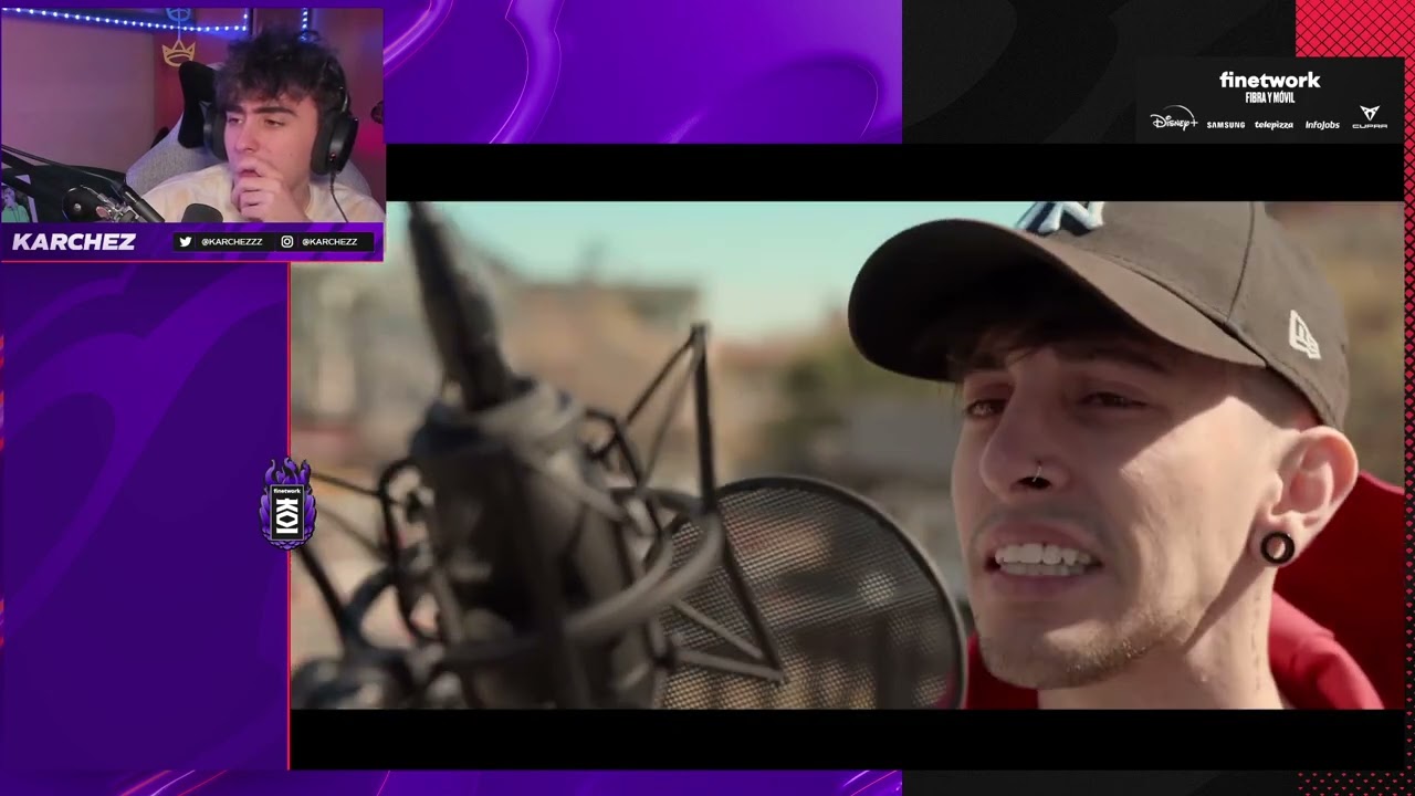 karchez reacciona a robleis-solo