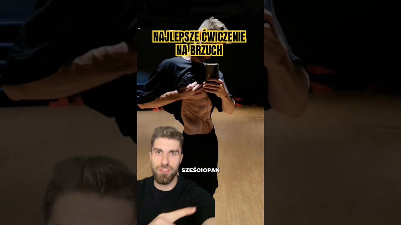 Najlepsze cwiczenie na brzuch 😆 Pokaz ziomkowi 🔥
