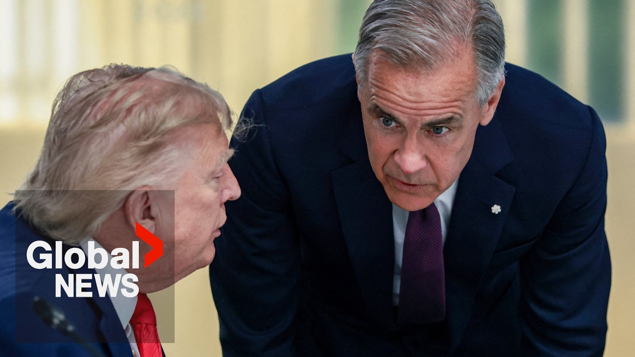 Carney caught on hot mic pitching Chinese EV import deal to Trump at G7