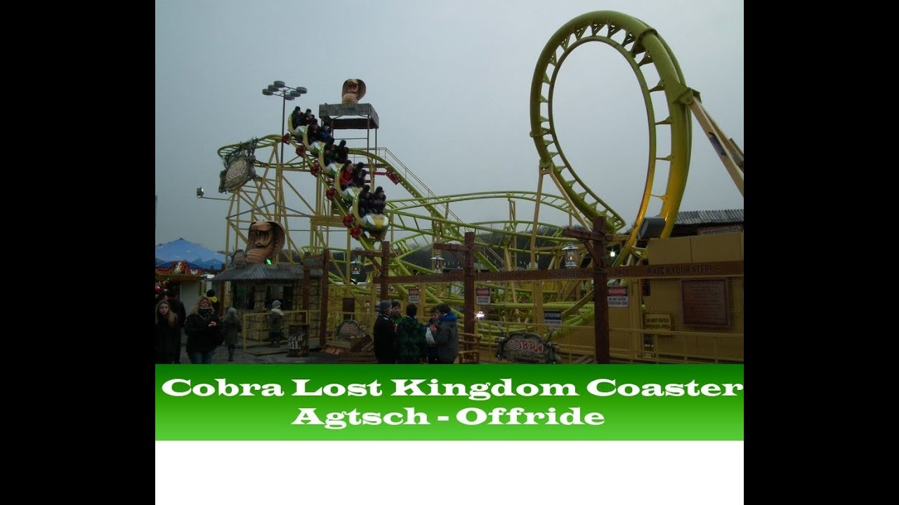 Cobra Lost Kingdom Coaster Agtsch Offride, Recklinghausen Germany