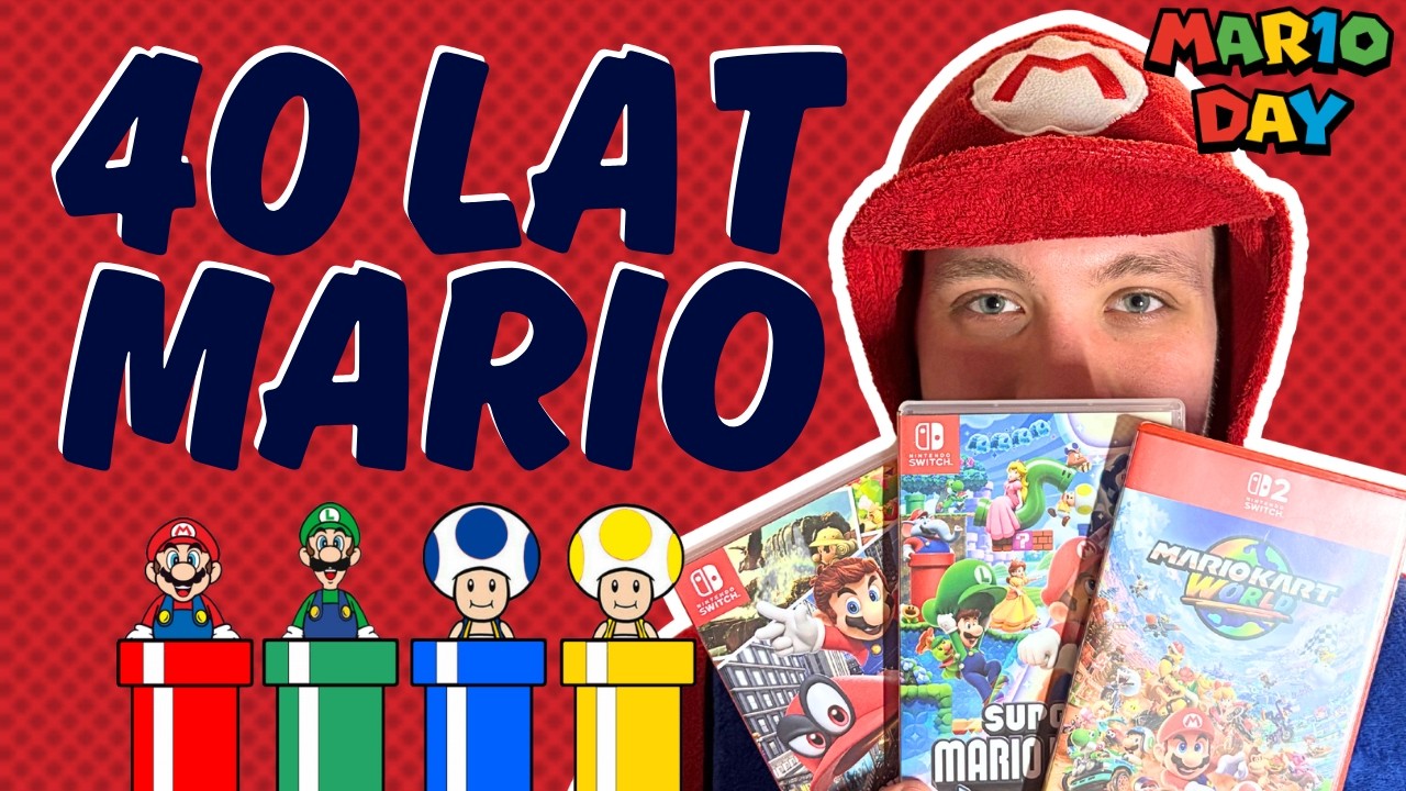 HISTORIA SUPER MARIO *CIEKAWOSTKI* *MAR10 DAY*