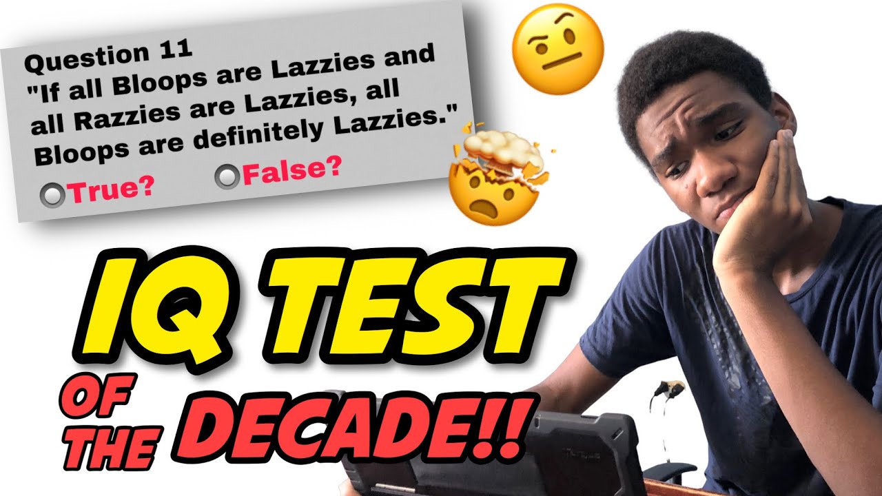 The Ultimate IQ Test 2020!