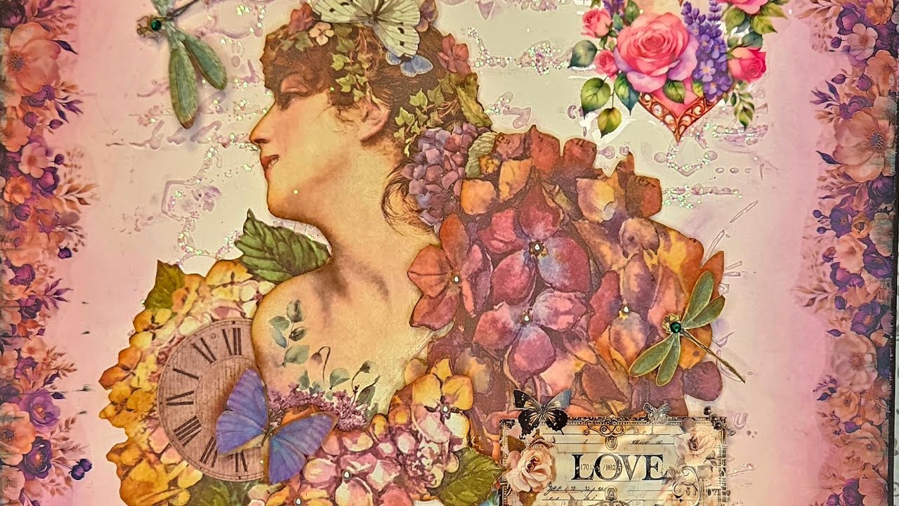No. 51 - Secret Garden (Full-length version) #asmr #scrapbooking #papercraft #junkjournal