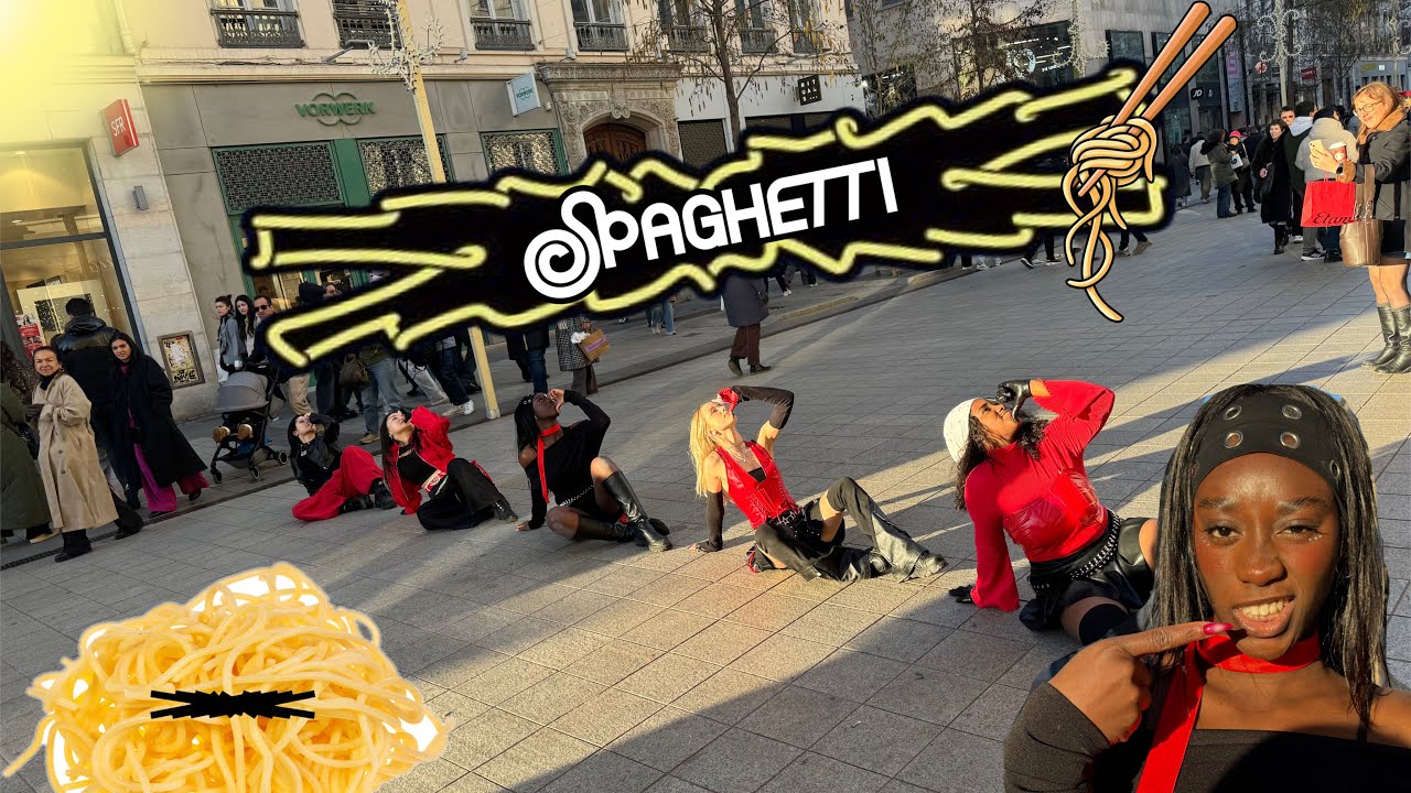 [KPOP IN PUBLIC | ONE TAKE] LE SSERAFIM (르세라핌) - 'SPAGHETTI' Dance Cover from FRANCE