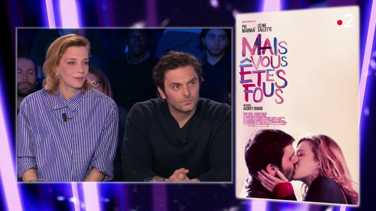 Céline Sallette et Pio Marmaï - On n'est pas couché 13 avril 2019 #ONPC