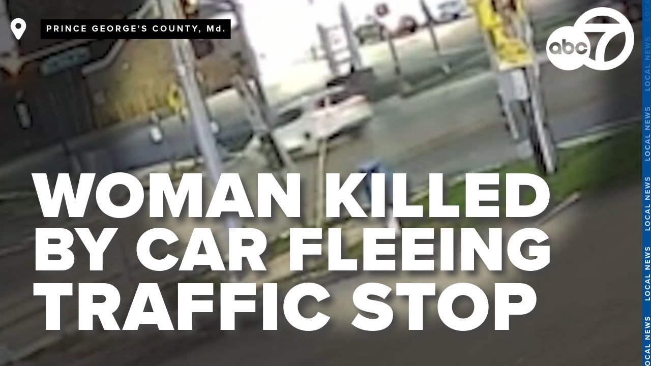 Woman killed by car fleeing traffic stop in Prince George's County, Md., child rescued by crews