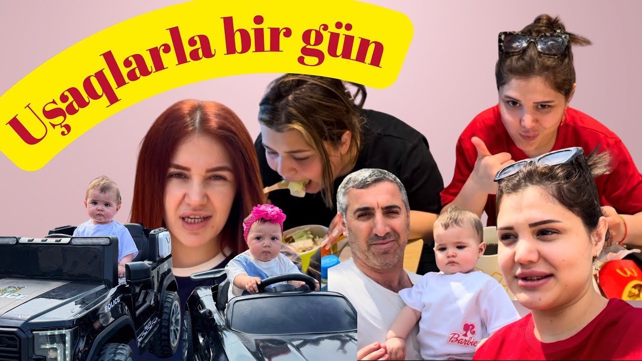 🤗UŞAQLARIMIZI PARKA APARDIQ😍SƏHƏR SƏHƏR MƏRYƏM DRAMI😤😩