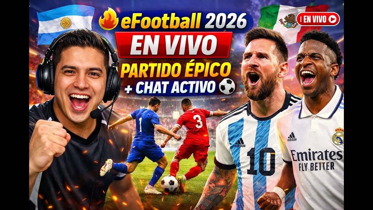 🔥 eFootball 2026 EN VIVO | Partido ÉPICO + Chat Activo ⚽