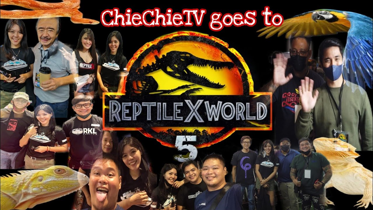 Reptile X 5 | ANG DAMING EXOTIC ANIMALS | 2022 Reptile Expo | ChieChieTV