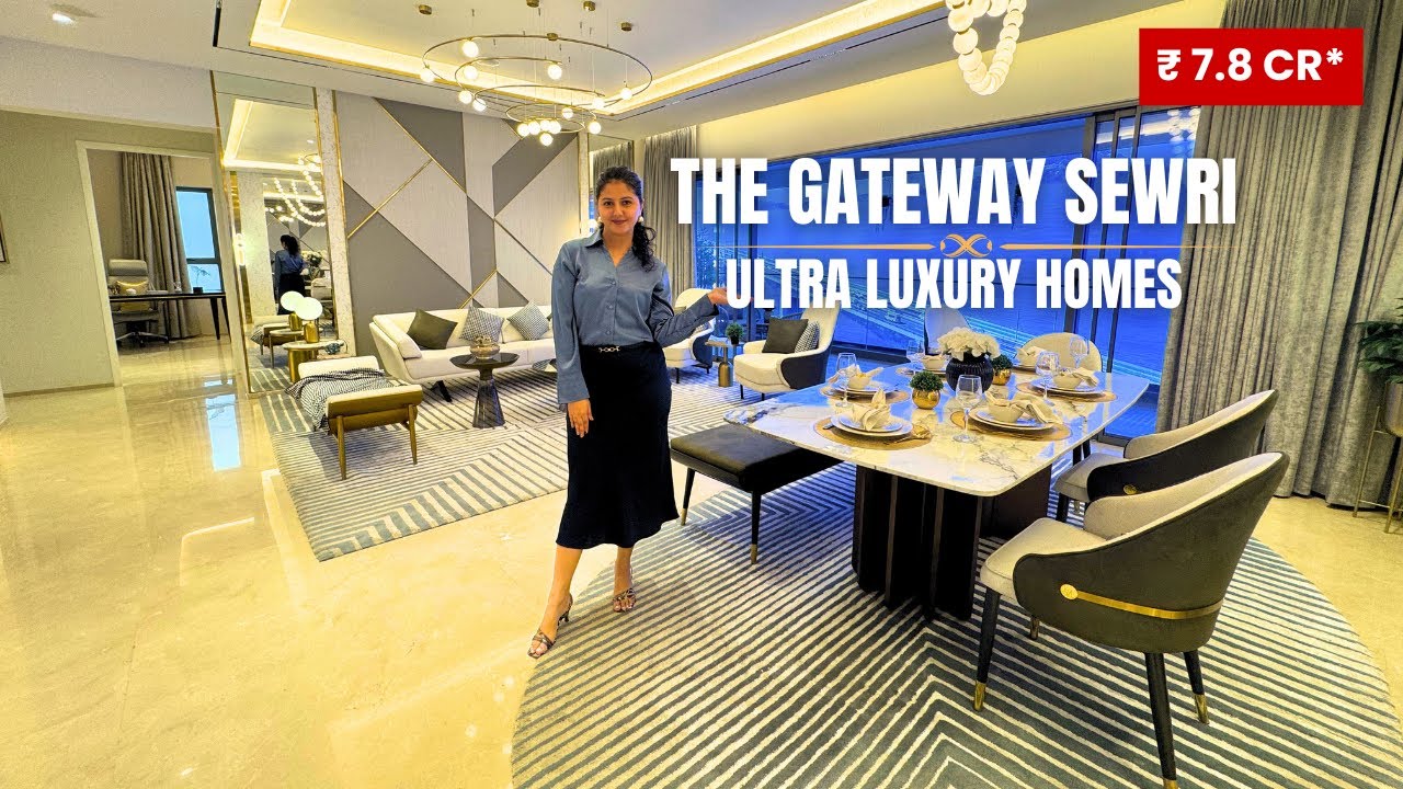 L&T The Gateway Sewri LUXURY 3 & 4 BHK with Sea View | Price and Review