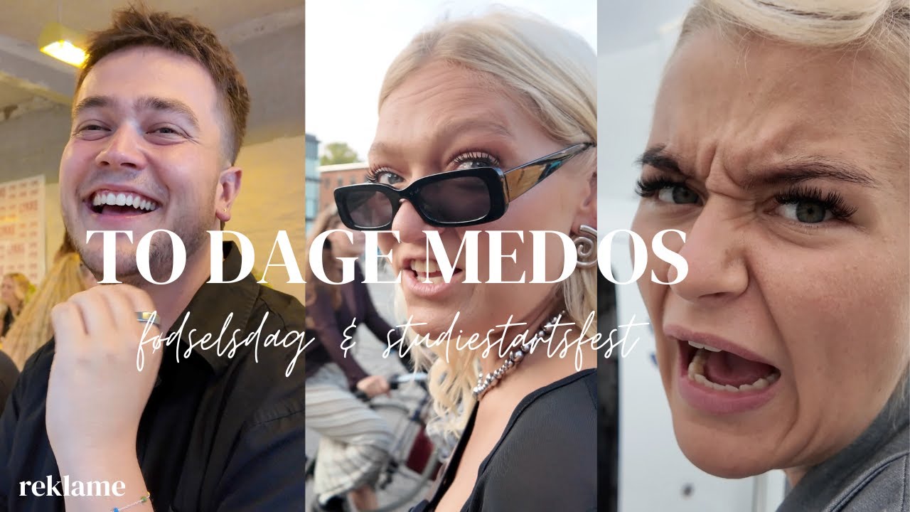 KØBENHAVN & STUDIESTARTSFEST *LykkeCreatives fødselsdag, hygger rundt i kbh & fest med uni*