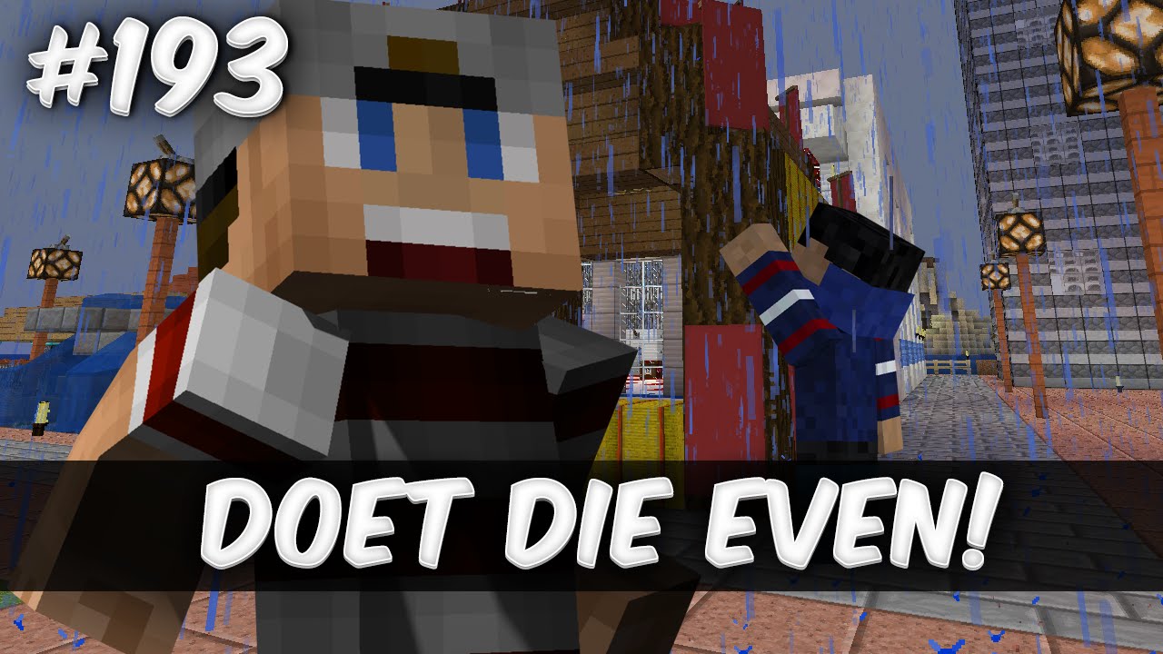 Minecraft survival #193 - DOET DIE EVEN!