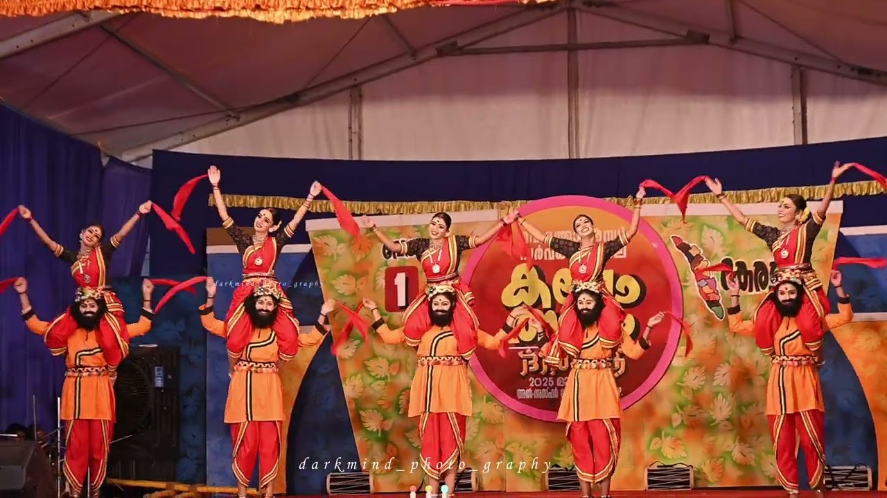 folk Group Dance K. E college MG University Kalolsavam dastak 2025 #dastak2025 #darkmindphotography