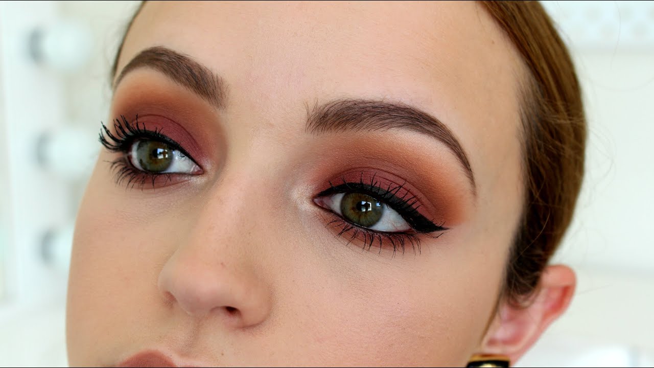 Sunset Bitten Eyes- Makeup Tutorial